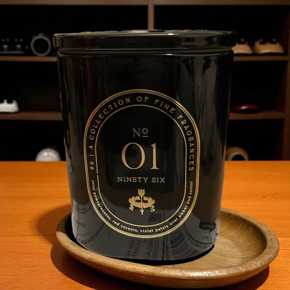 Ninety Six  No 01 Black Luxurious Candle by DW Home - Picture 1 of 2